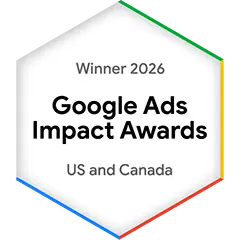2026 Google Ads Impact Award Winner