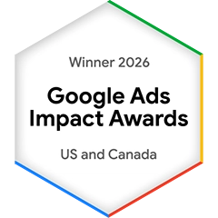 2026 Google Ads Impact Award Winner
