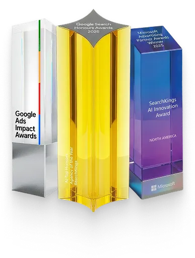 SearchKings AI awards graphic