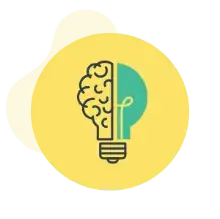 Icon for strengthened critical thinking
