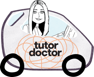 Tutor Car Illustration