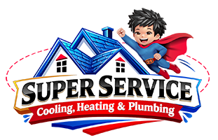 Super Service Cooling & Heating logo