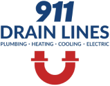 911 Drain Lines and Plumbing logo