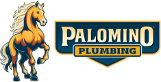 Palomino Plumbing Logo
