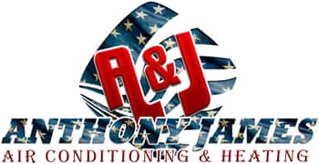 Anthony James Air Conditioning & Heating Logo