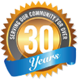 Serving our community for 30 years