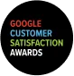 Google Customer <br>Satisfaction Award Badge
