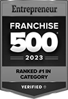 Entrepreneur Franchise 500 2023 Ranked #1