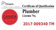 Plumber License