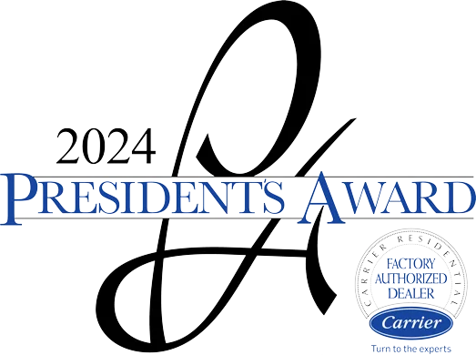 Carrier’s Presidents Award 2020 badge