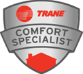 Trane Comfort Specialist Shield Logo Temperature Design LLC