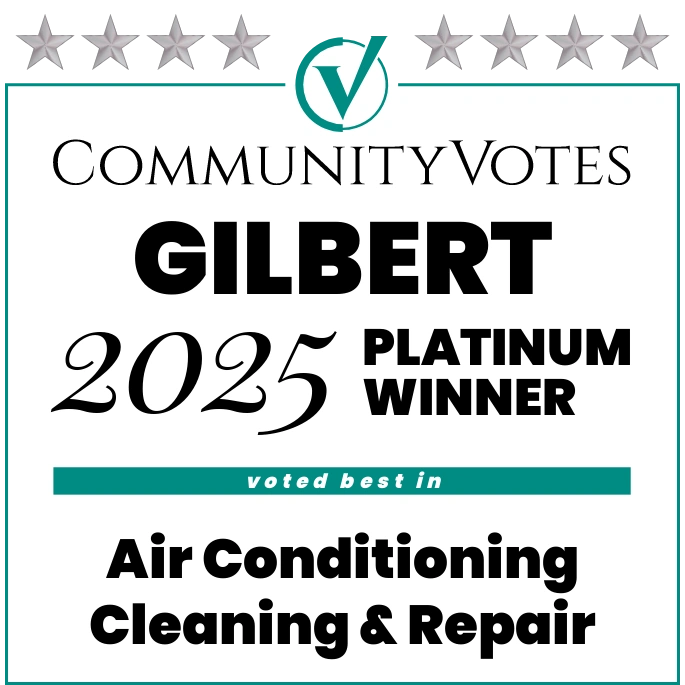 winners badge gilbert 2025 platinum air conditioning