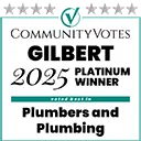 winners badge gilbert 2025 platinum