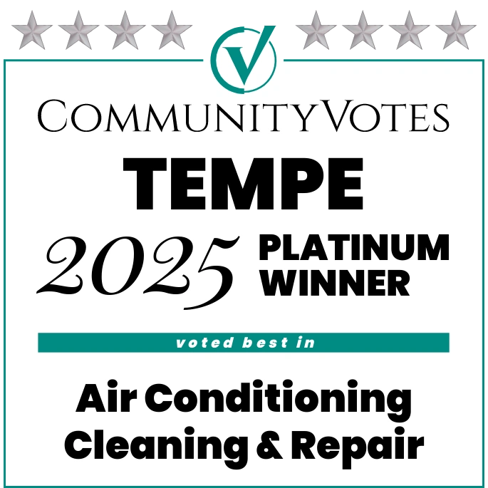 winners badge gilbert 2025 platinum air conditioning