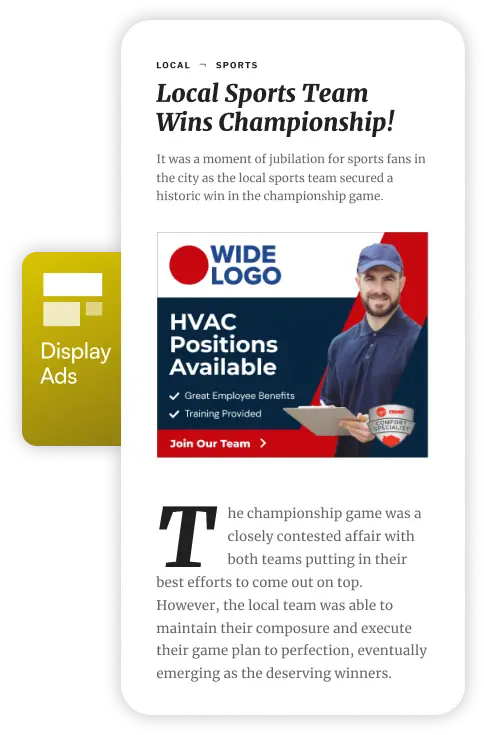 Display ads