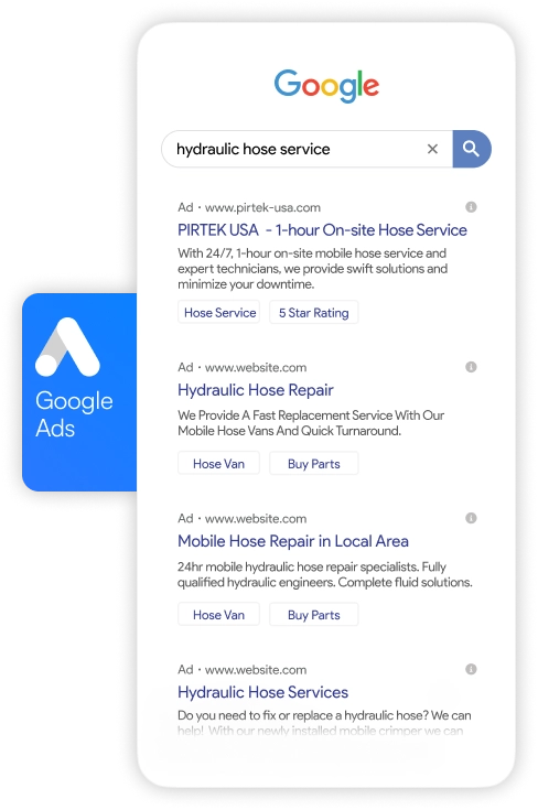 Local services ads, Google ads