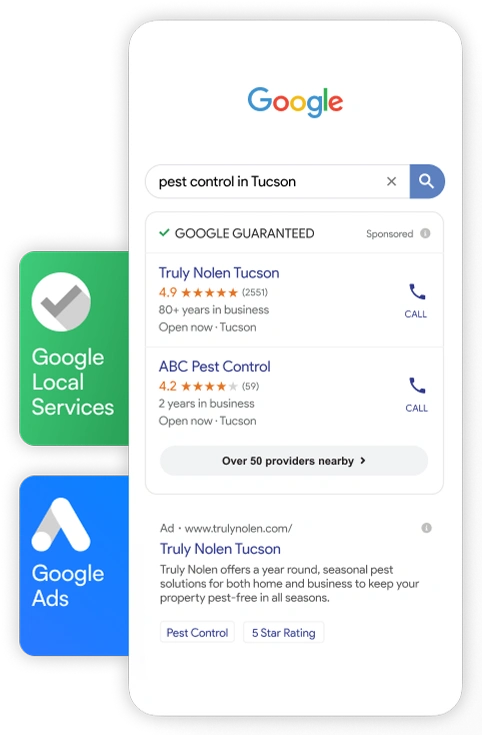 Local services ads, Google ads
