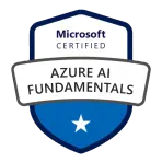 Microsoft Certified: Azure AI Badge